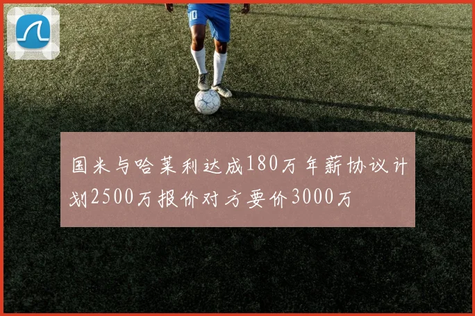 国米与哈莱利达成180万年薪协议计划2500万报价对方要价3000万